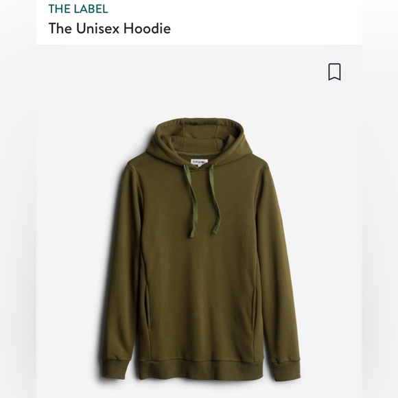 THE LABEL The Hoodie - Olive/Army Green Size Medium - Picture 6 of 8